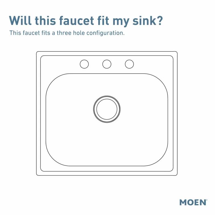 Chateau Single Handle Kitchen Faucet