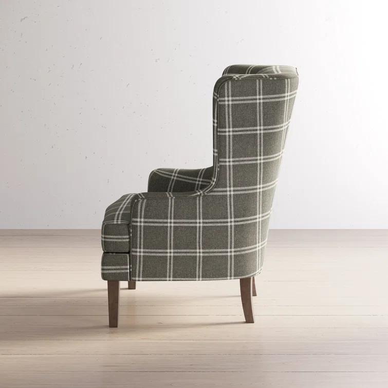 Desmond Upholstered Wingback Chair