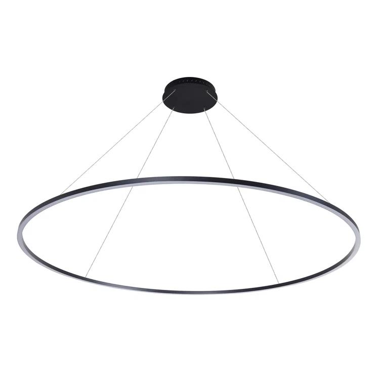 Tania 100-277V ETL Certified Integrated LED Height Adjustable Ring Chandelier