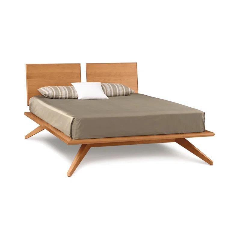Astrid Solid Wood Bed