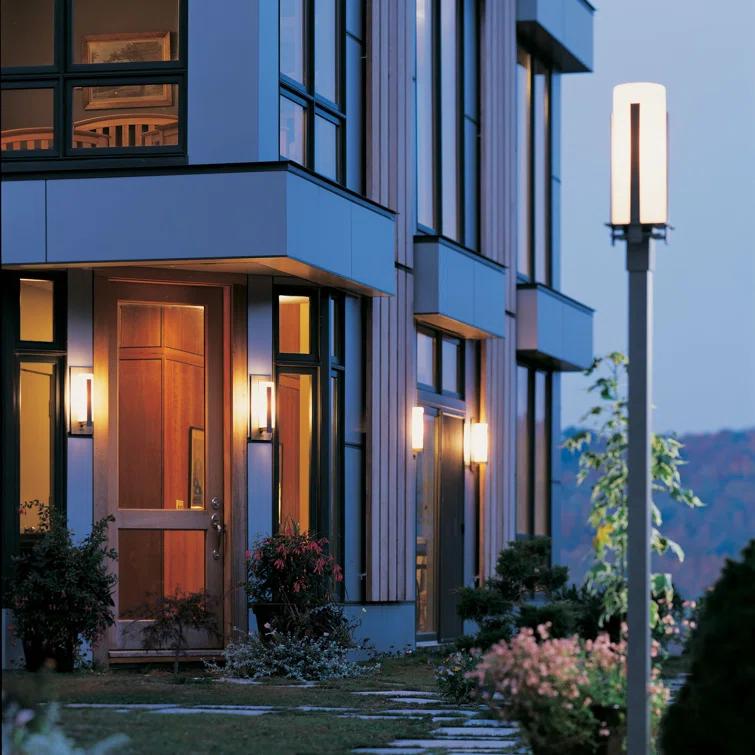 Vertical Bar Outdoor 1 - Light Lantern Head