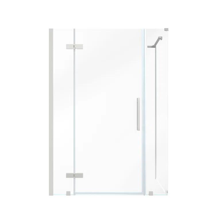 Endless Tampa 46" W x 72" H Corner Frameless Shower Kit, Door, 2 Panel