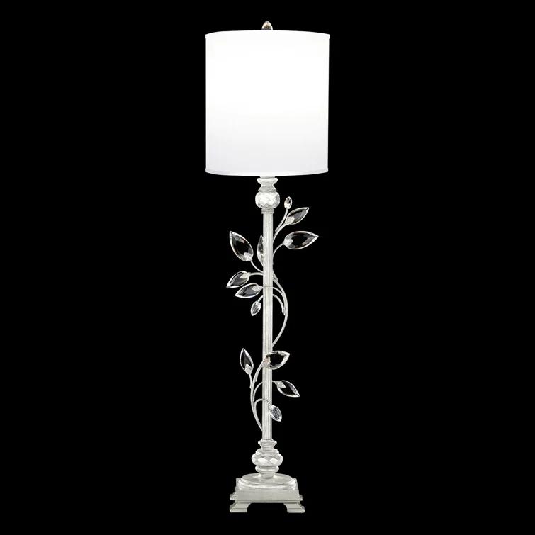 Crystal Metal Buffet Lamp