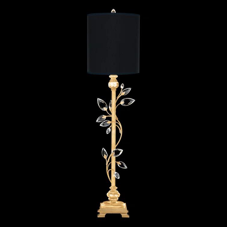 Crystal Metal Buffet Lamp