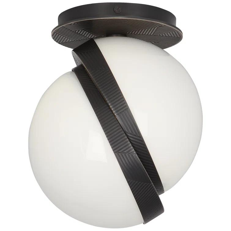Deane Glass Globe Flush Mount (7")