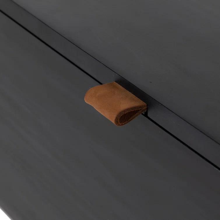 Rosamonde Storage Bench - Black