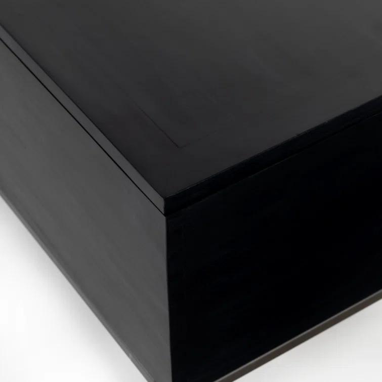 Rosamonde Storage Bench - Black