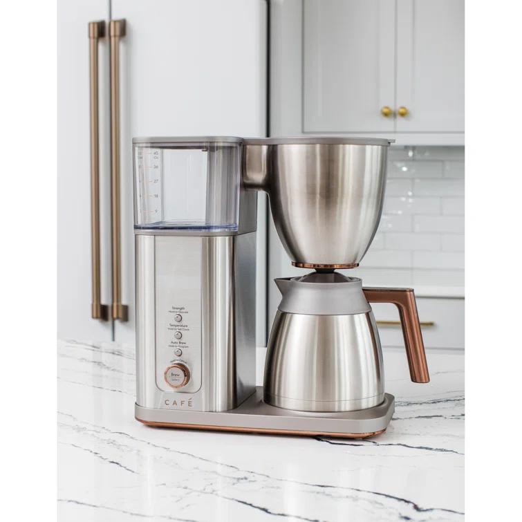 Café C7CDABS2RS3 Café 10-Cup Specialty Drip Coffee Maker with Glass Carafe