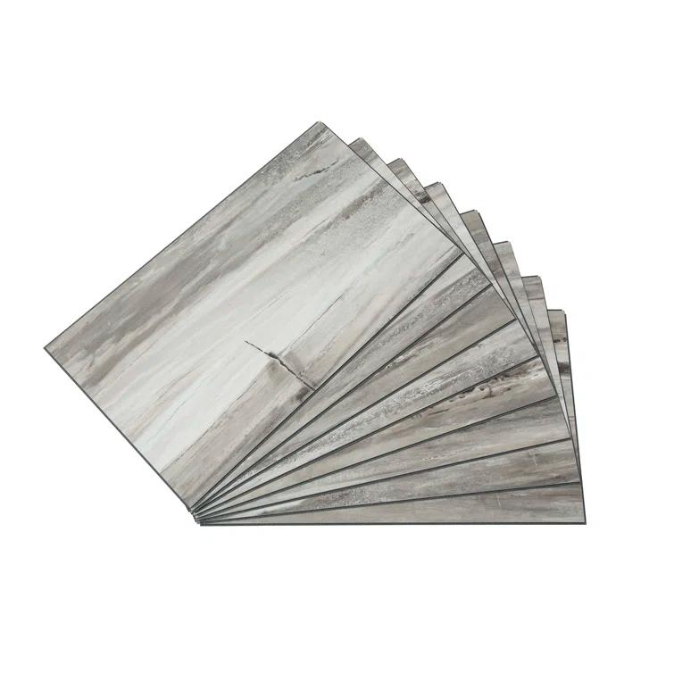 Palisade 25.6 in. x 14.8 in. Interlocking Vinyl Waterproof Wall Tiles