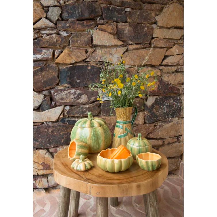 Bordallo Pinheiro Pumpkin 1.58 qt. Tureen