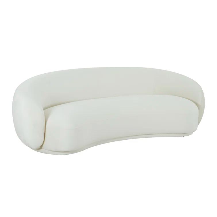 Kendall 90'' Velvet Upholstered Sofa