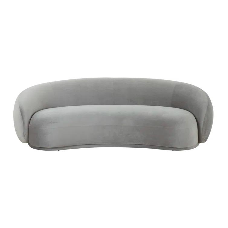Kendall 90'' Velvet Upholstered Sofa