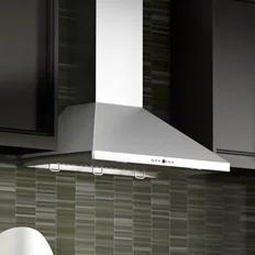 ZLINE KITCHEN & BATH 36 inch Convertible 400-CFM Recirculating Stainless steel Wall-Mounted Range Hood