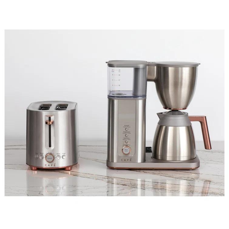 Café C7CDABS2RS3 Café 10-Cup Specialty Drip Coffee Maker with Glass Carafe