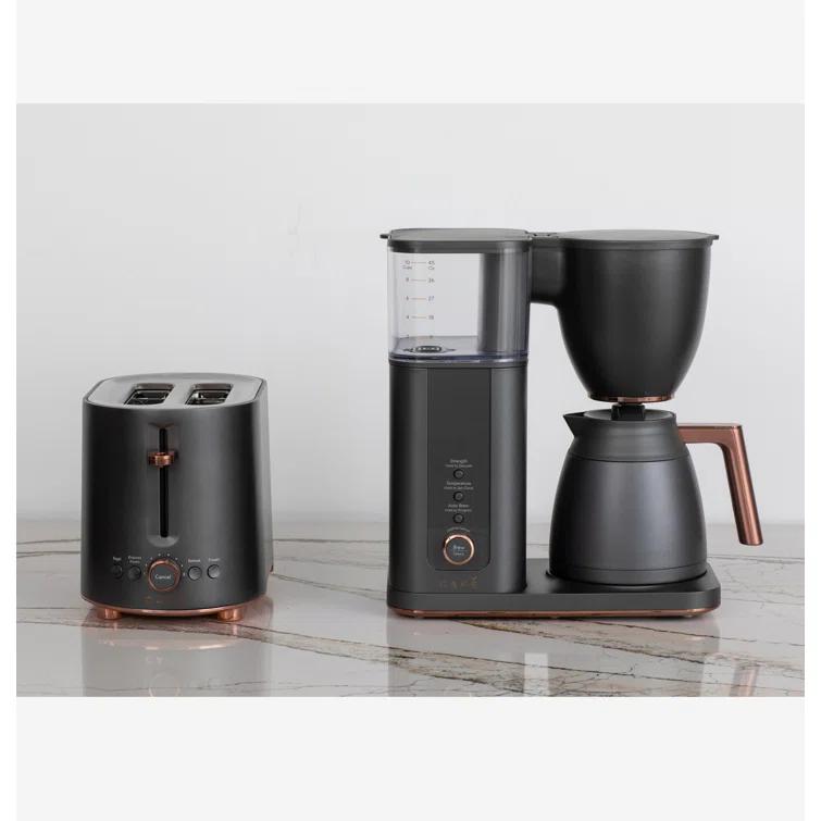 Café ™ Matte Black 10-Cup Drip Coffee Maker with Thermal Carafe
