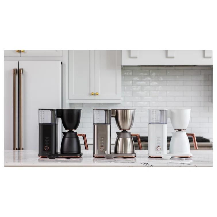Café ™ Matte Black 10-Cup Drip Coffee Maker with Thermal Carafe