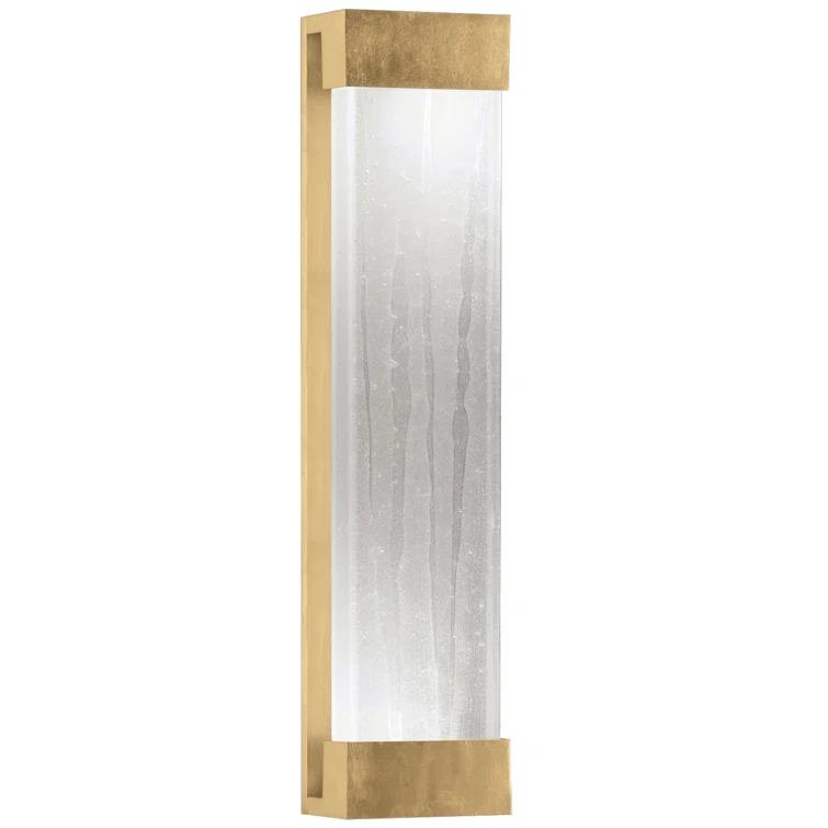 Fine Art Handcrafted Lighting Crystal Bakehouse 30" Sconce in , 30" H x 7" W x 4" D