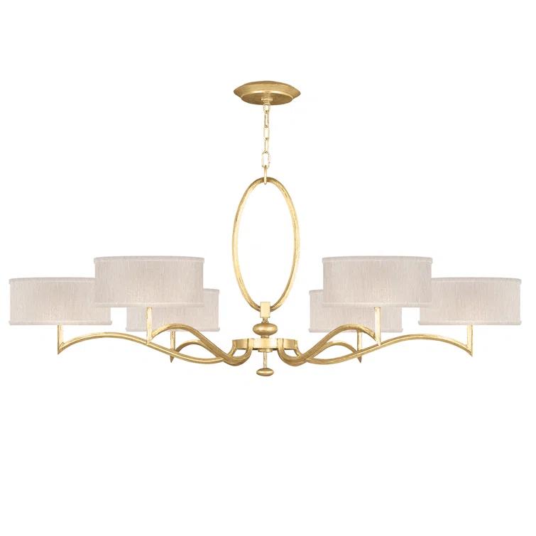 Fine Art Handcrafted Lighting Allegretto 6 - Light Drum Chandelier