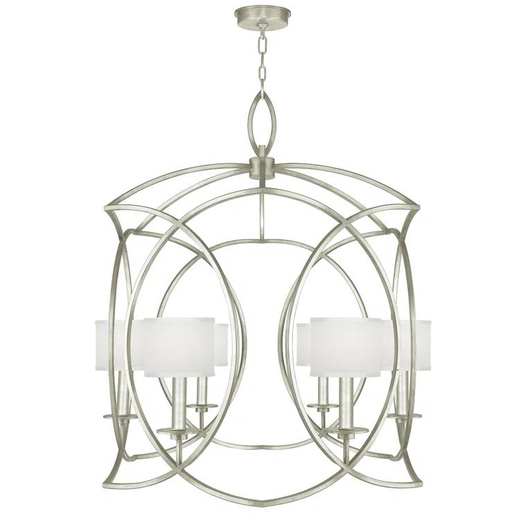 Fine Art Handcrafted Lighting Cienfuegos 6 - Light Geometric Chandelier