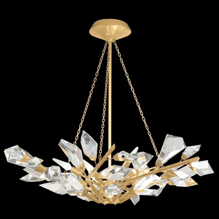 Fine Art Handcrafted Lighting Foret 35.5" Round Pendant