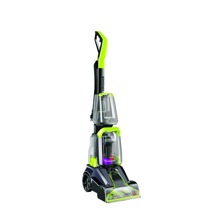BISSELL TurboClean PowerBrush Pet Carpet Cleaner, 2987,Green/ Black