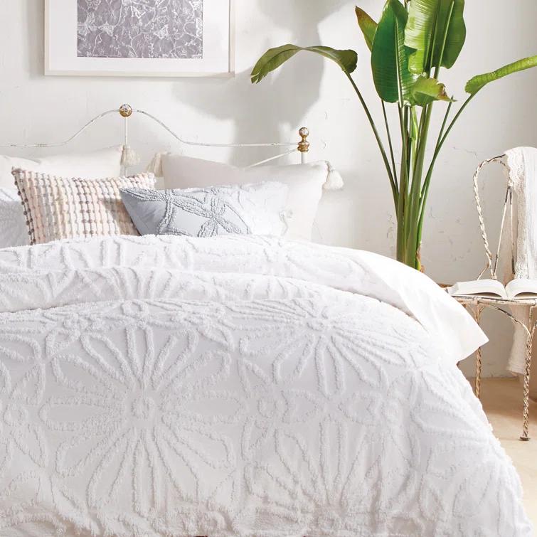 Peri Home Peri Home Chenille Medallion 3 Piece Comforter Set