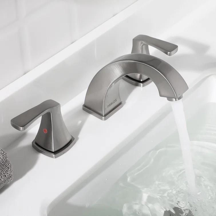 Widespread 2-handle Bathroom Faucet with Drain Assembly