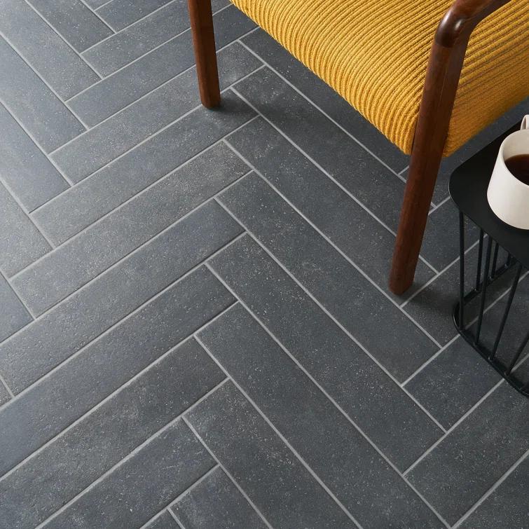 Sanskrit 4" x 19" Porcelain Patterned Subway Wall & Floor Tile