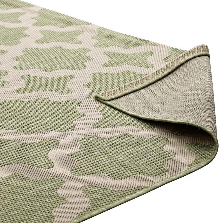 Modway Cerelia Moroccan Trellis Indoor and Outdoor Area Rug