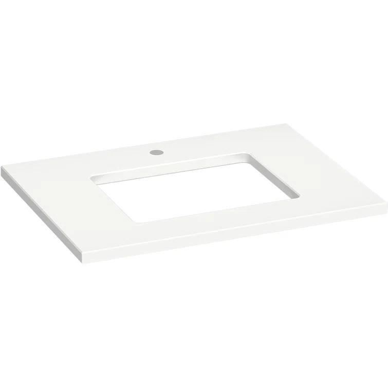 Silestone Quartz 31-In Vanity Top With Rectangle Cutout