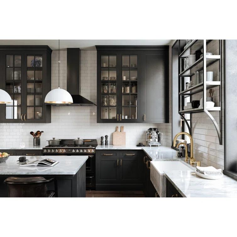 Shaker 33" Single Bowl Farmhouse Apron Front Fireclay Kitchen Sink