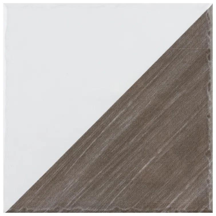Merola Tile Triangle 6" x 6" Ceramic Patterned Wall Tile