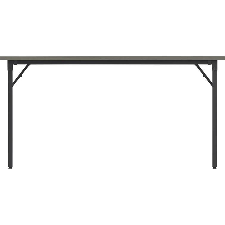 Rectangle 2 Person Flip Top 18'' L Modular Training Table with Modesty Panel