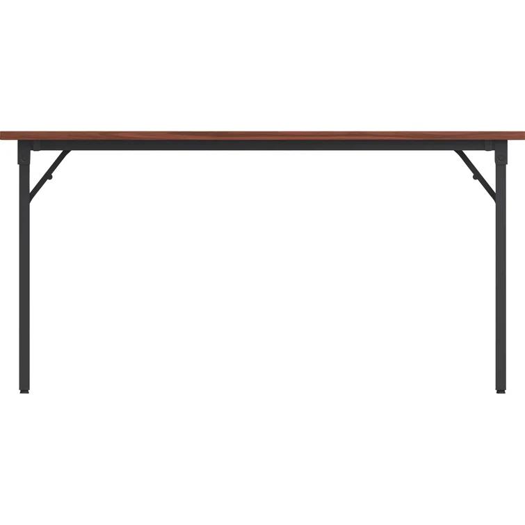 Rectangle 2 Person Flip Top 18'' L Modular Training Table with Modesty Panel