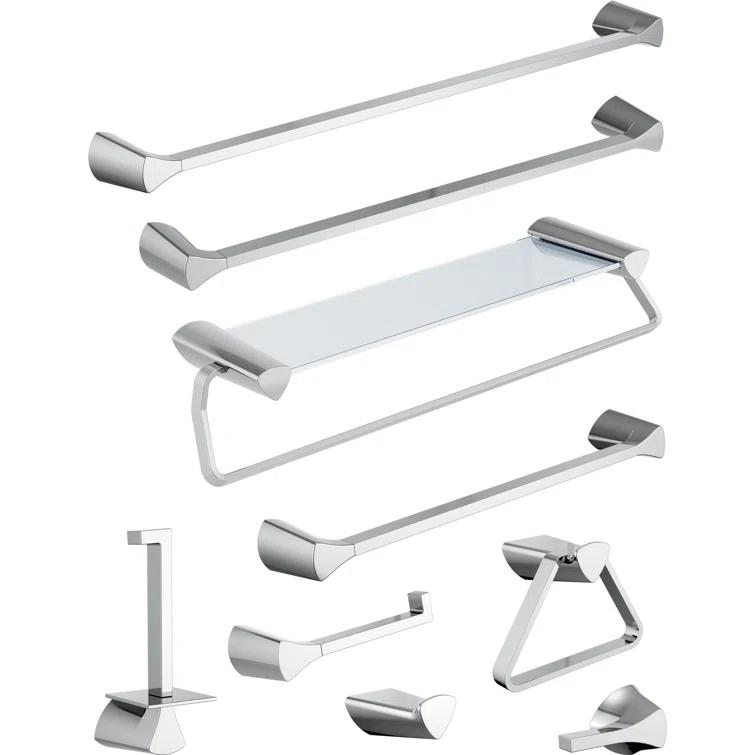 Zura Wall Mounted Towel Bar