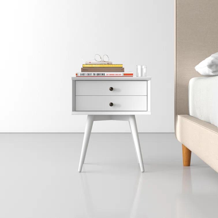 Ashlie 18'' W Solid Wood Nightstand