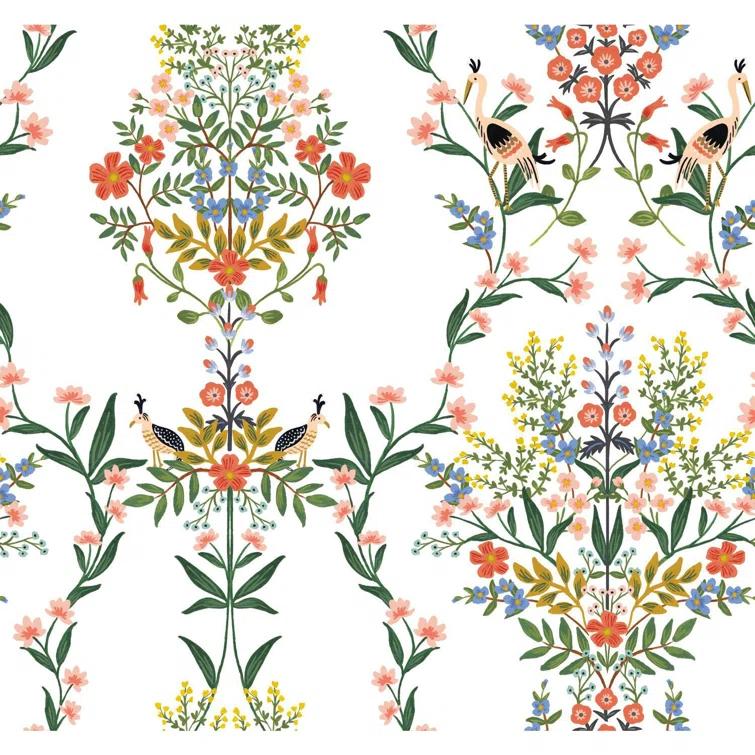 Luxembourg 20' L x 27" W Peel and Stick Wallpaper Roll