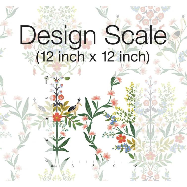 Luxembourg 20' L x 27" W Peel and Stick Wallpaper Roll