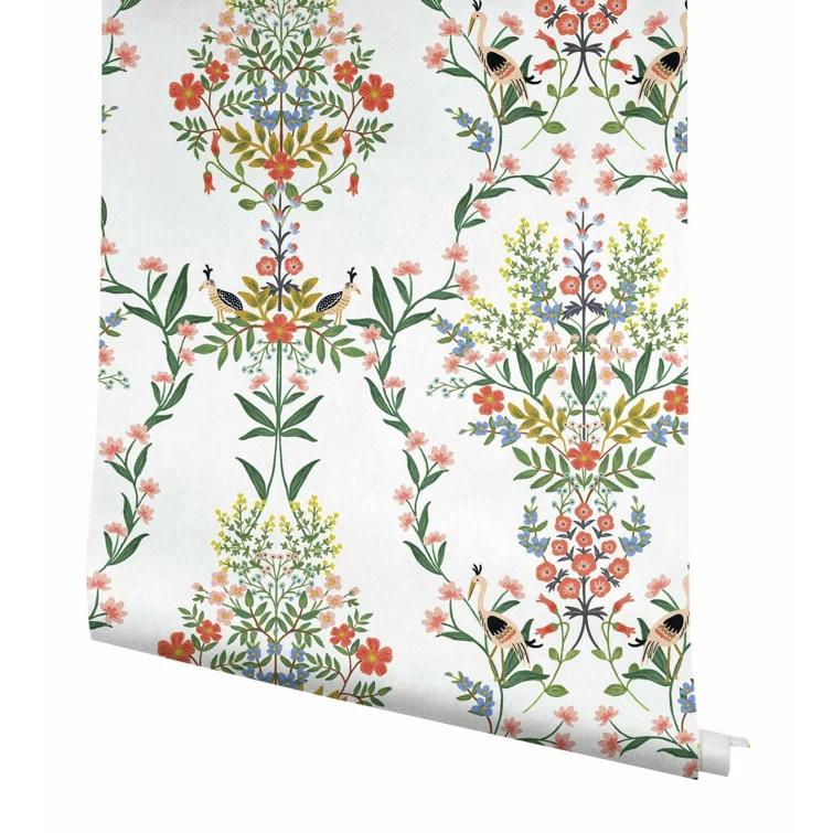 Luxembourg 20' L x 27" W Peel and Stick Wallpaper Roll