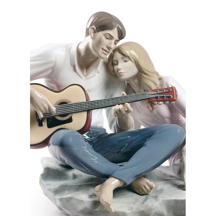 Lladro Our Song Couple Figurine