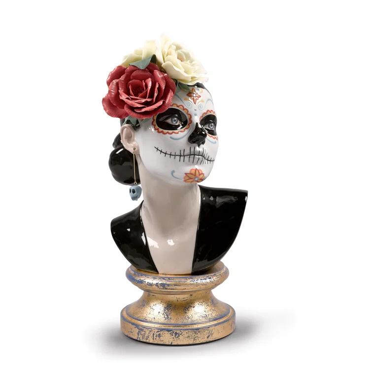 Lladro Beautiful Catrina Bust