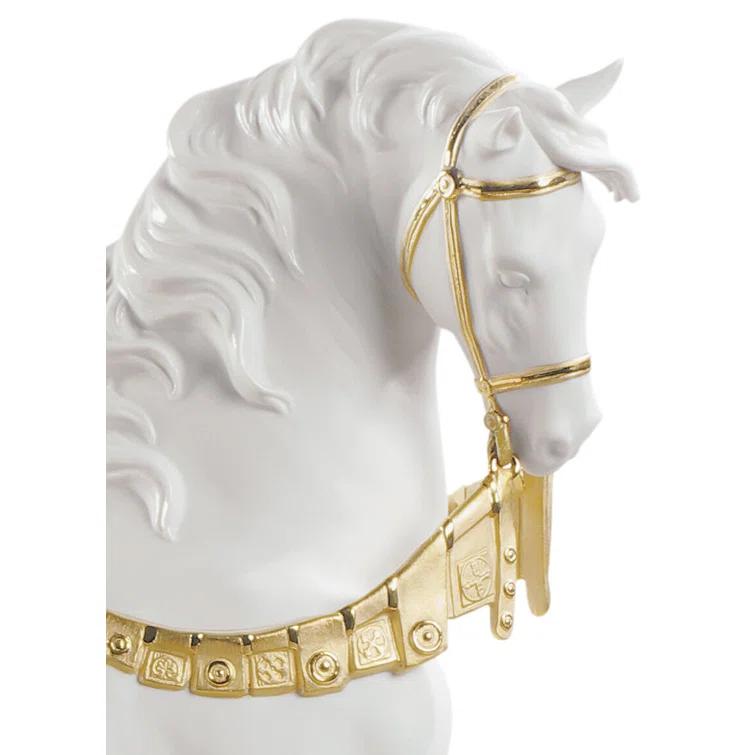 Lladro Regal Steed Figurine