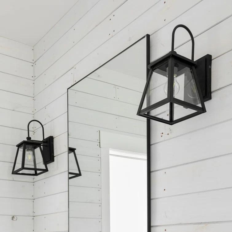 Wrentham Single Light Bell Outdoor Aluminum Wall Light