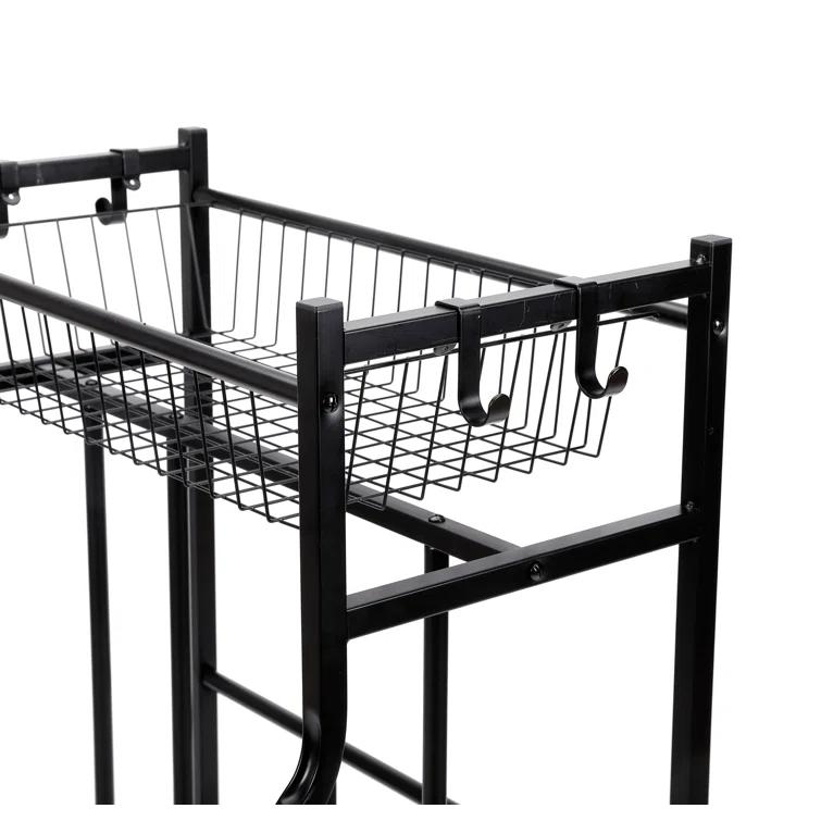 Metal Freestanding Multi-Use Bike Rack