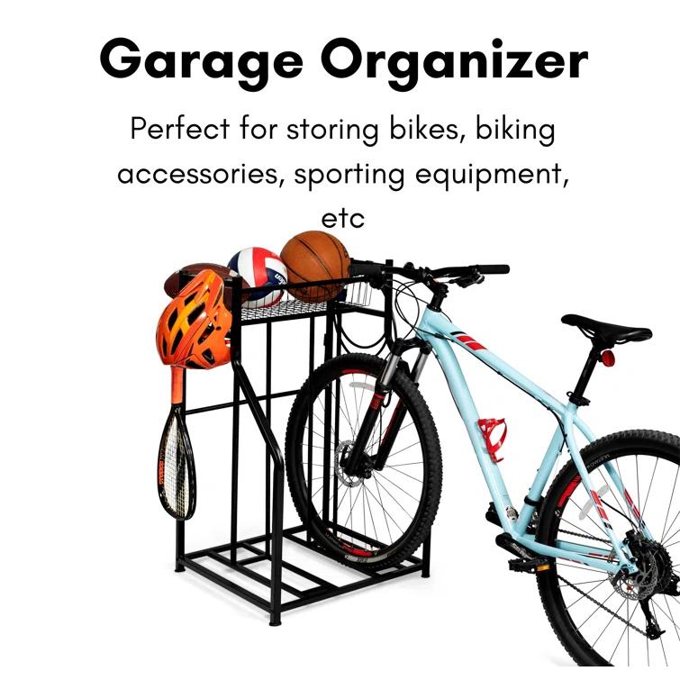 Metal Freestanding Multi-Use Bike Rack