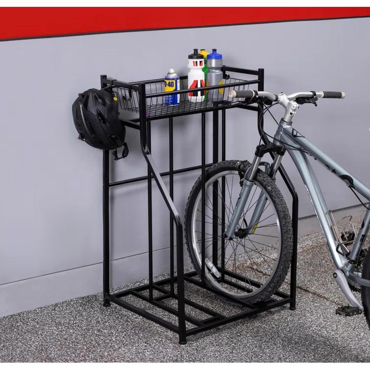 Metal Freestanding Multi-Use Bike Rack