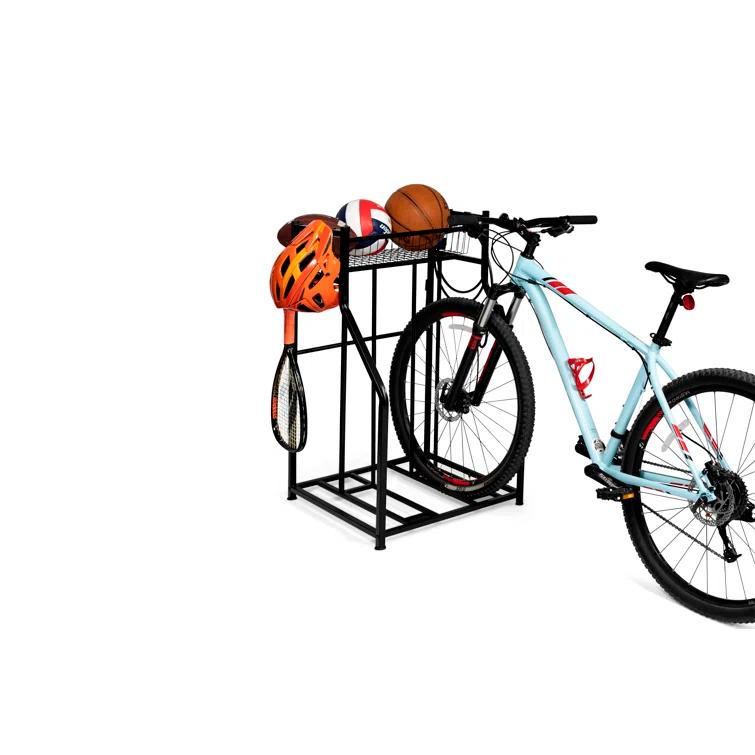 Metal Freestanding Multi-Use Bike Rack