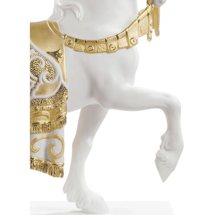 Lladro Regal Steed Figurine