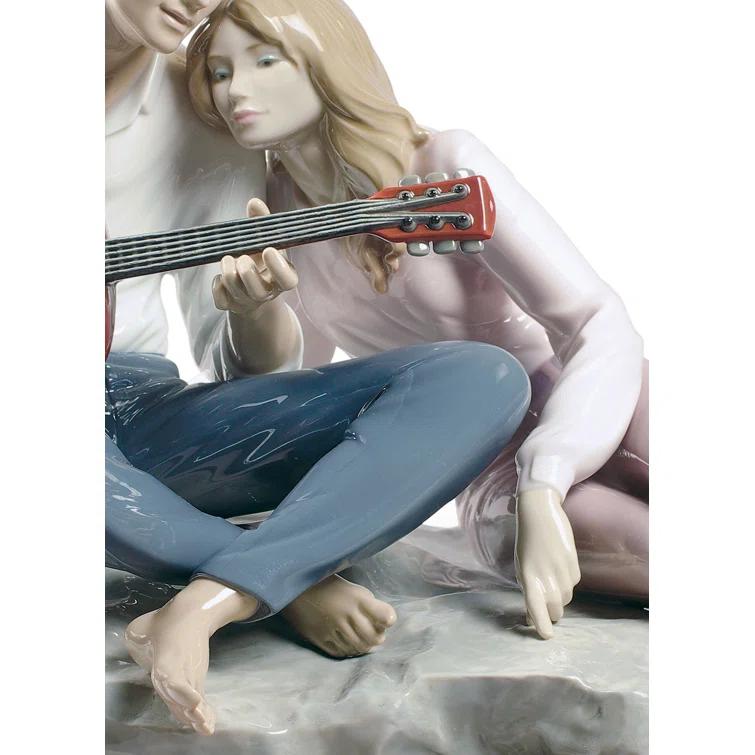 Lladro Our Song Couple Figurine
