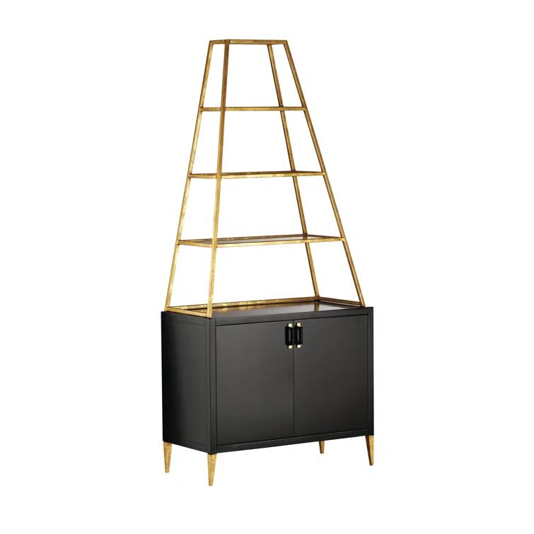 Maitland-Smith Oasis Etagere Storage Bookcase